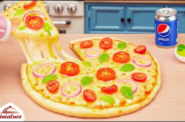 🍕 So Cheesy Mini Pepperoni Pizza Making Ideas | ASMR Cooking Mini Food