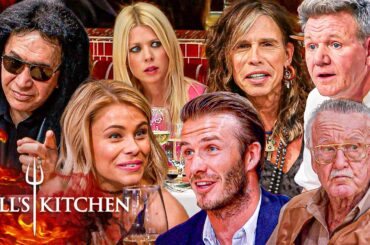 Celebs Dine in Hell! Best & Worst of the Chef's Table | Hell’s Kitchen
