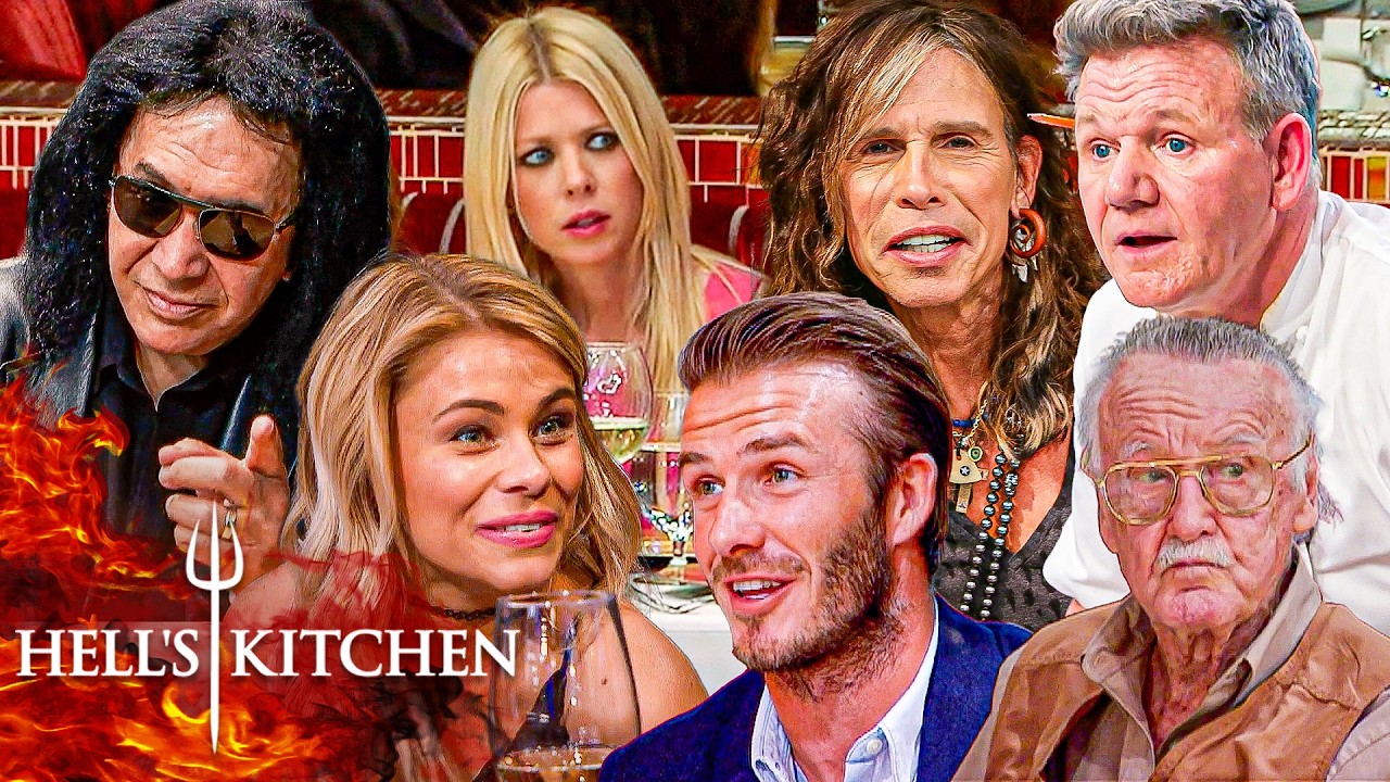 Celebs Dine in Hell! Best & Worst of the Chef’s Table | Hell’s Kitchen Celebs Dine in Hell! Best & Worst of the Chef's Table | Hell’s Kitchen