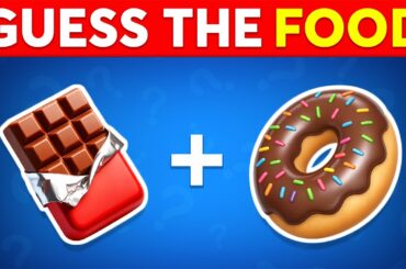 Guess The Food By Emoji 🍔🥤 Ultimate Food & Drink Quiz Game