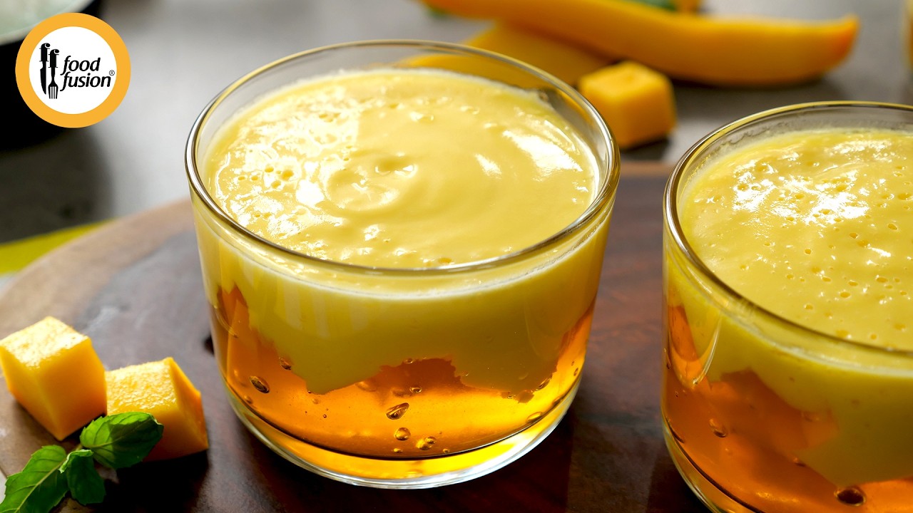 Mango Jelly Dessert Recipe by Food Fusion Mango Jelly Dessert Recipe by Food Fusion