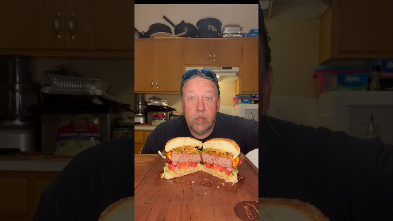 ALL AMERICAN COWBOY BUTTER BURGER 🍔 #shorts #cooking #burger ALL AMERICAN COWBOY BUTTER BURGER 🍔 #shorts #cooking #burger