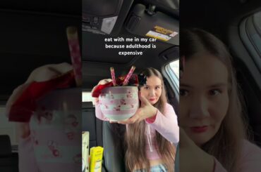 my dining room has four wheels ✨ #eatwithme #mukbang #korean #shortvideo #youtubeshorts