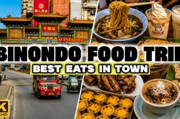 [4K] WE ATE ALL DAY in Binondo! Legendary Food Crawl in Manila's Oldest Chinatown!