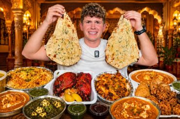 Eating $100 Worth of Indian Food!