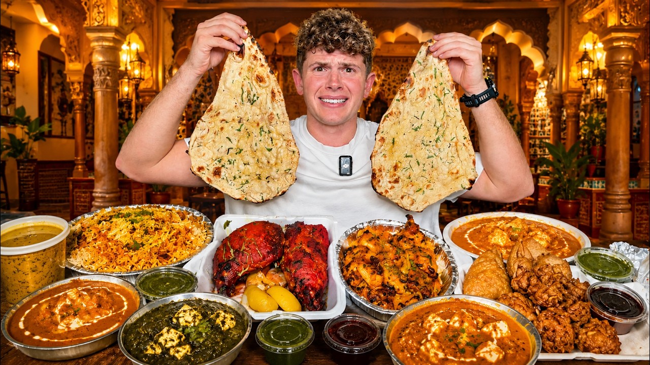 Eating $100 Worth of Indian Food! Eating $100 Worth of Indian Food!