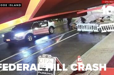 Motorcycle crashes Al Fresco dining scene on Federal Hill