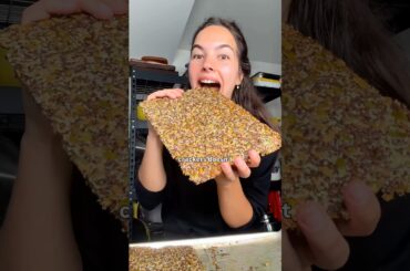 4-ingredient seed crackers now on ​@NYTCooking #recipe #crackers #snacks #snack #cooking #food