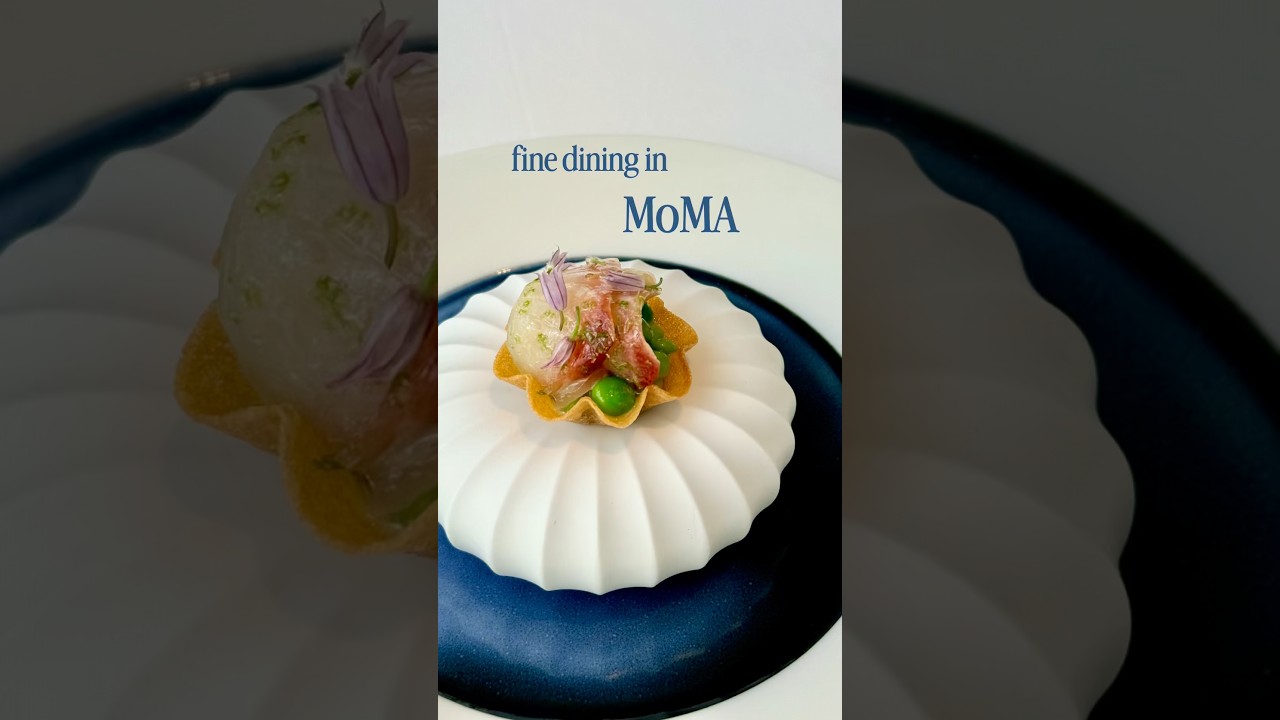 The Modern | Michelin 2 stars fine dining in MoMA a world class museum in NYC 在紐約世界知名的美術館吃米其林二星餐廳! The Modern | Michelin 2 stars fine dining in MoMA a world class museum in NYC 在紐約世界知名的美術館吃米其林二星餐廳!