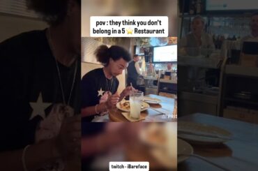 have you did this before?😭🥀 (twitch - #iBareface) #finedining #shorts #funny