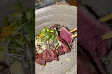 The perfect steak Roka Akor #steak #sushi #datenight #foodie #chicago #restaurants #yearofyes