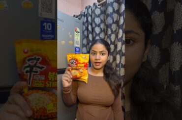 Midnight Craving for Ramen 🍜😱| Let’s Try Untried Ramen #minivlog #cooking #ramen #shorts
