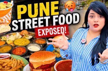 Exposing Pune Famous Street Food | Food Challenge