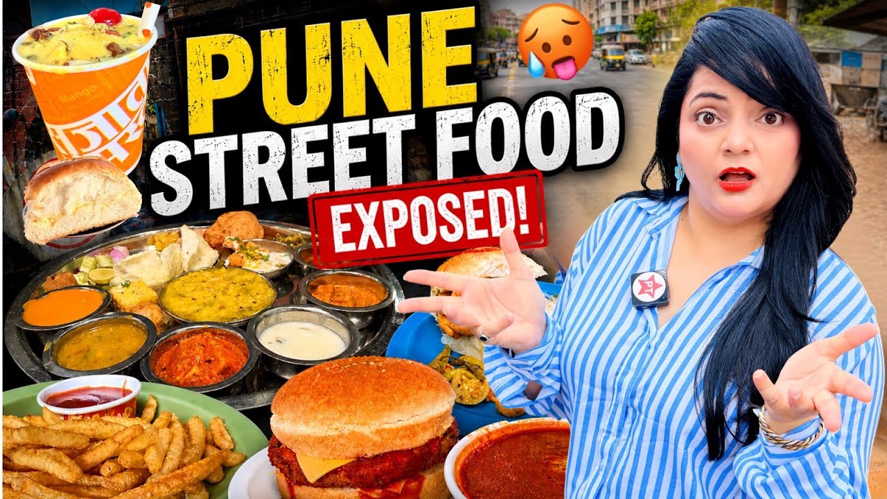 Exposing Pune Famous Street Food | Food Challenge Exposing Pune Famous Street Food | Food Challenge