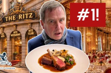 I Review The UK's BEST Restaurant! The Ritz! How Much!?