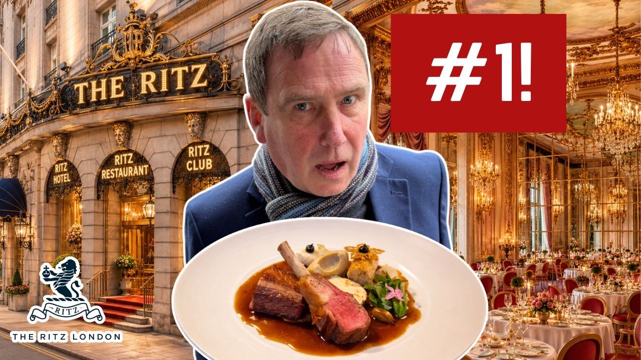 I Review The UK’s BEST Restaurant! The Ritz! How Much!? I Review The UK's BEST Restaurant! The Ritz! How Much!?