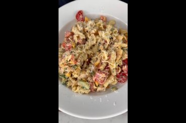 Summer Chicken Pasta Salad 🥗