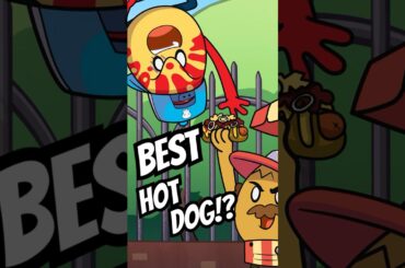 Street Food vs Fine Dining - Bad Egg Style! #animation #hotdog  #funnycartoons