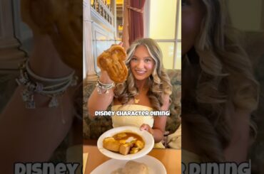 Disney character dining! What’s your favorite Disney dining? #disneydining #disneyrestaurant #disney