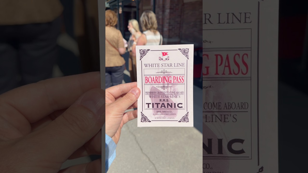 Eating first-class dinner on the Titanic in Pigeon Forge! Eating first-class dinner on the Titanic in Pigeon Forge!