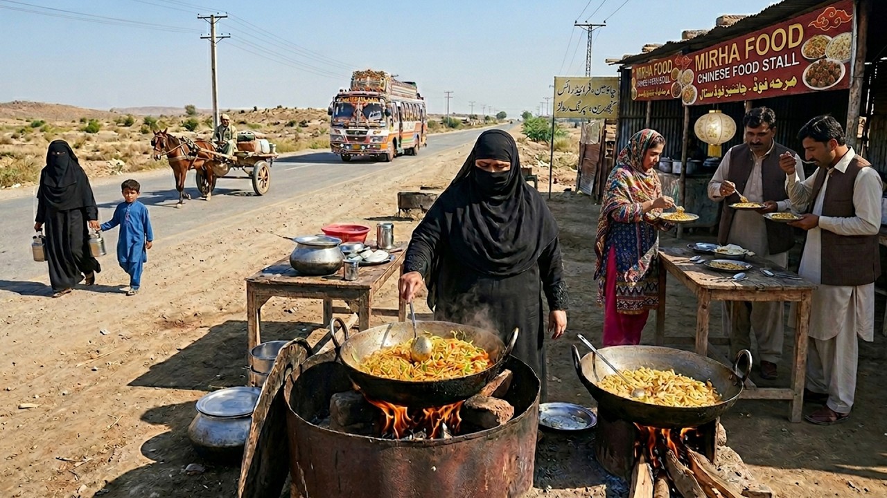 Inspiring Poor Woman Selling Chinese Food on Roadside!! Pakistan Street Food Inspiring Poor Woman Selling Chinese Food on Roadside!! Pakistan Street Food