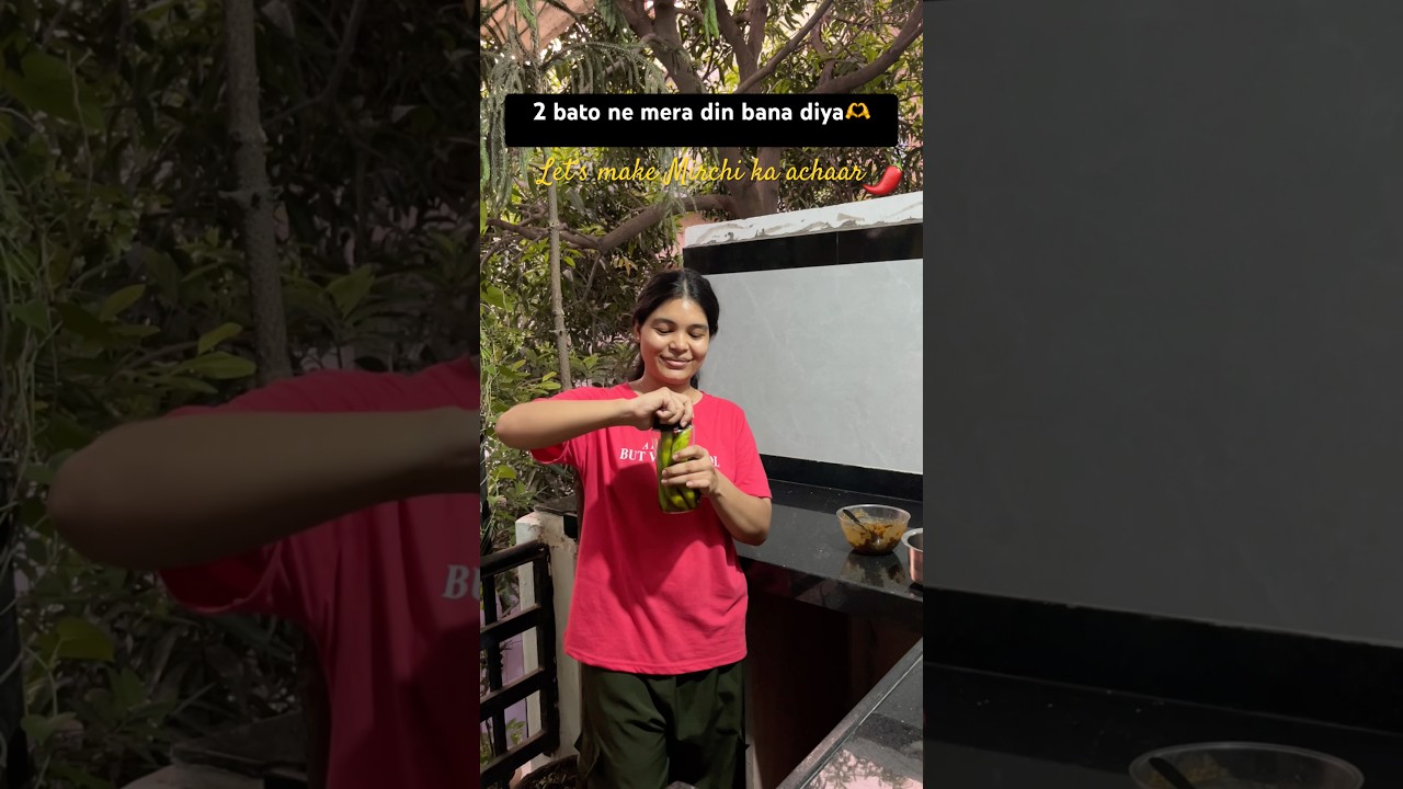 In 2 bato ne mera Din bana diya😍 #ytshorts #cooking #homemade #mirchiachar#easyrecipe #familyvlog In 2 bato ne mera Din bana diya😍 #ytshorts #cooking #homemade #mirchiachar#easyrecipe #familyvlog