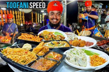 Speed देख सब HANG 😍 Super Fast Singh ka Toofani Tandoori Food | Street Food India