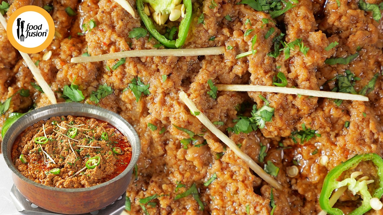 Lagan Galawati Qeema Recipe by Food Fusion Lagan Galawati Qeema Recipe by Food Fusion