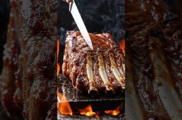 Perfect Rib Slice ASMR #Shorts