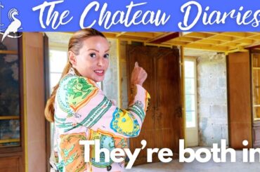 The Chateau's Grand Dining Room Renovation: The Second Porcelain Cabinet is in! 🏰🛠️