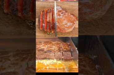 Simple Steak Sear Turned Butter-Basted Beef Banger!🥩🧈 #shorts #steak #hack #butter @zackdfilms