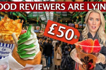 Trying London's MOST POPULAR Food- So You Don't Have To..
