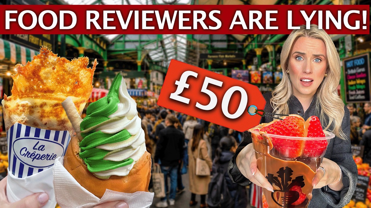 Trying London’s MOST POPULAR Food- So You Don’t Have To.. Trying London's MOST POPULAR Food- So You Don't Have To..