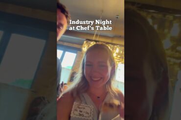 Industry Night at The Chef's Table
