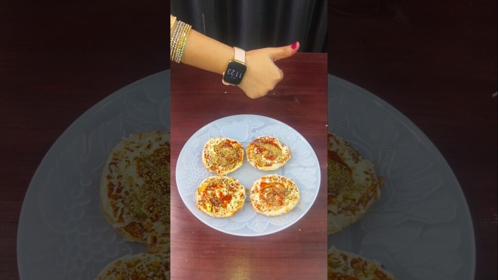 🧀 No Oven Mini Bread Pizza | Quick & Tasty #trending #recipe #asmr #food #shorts #shortvideo #viral