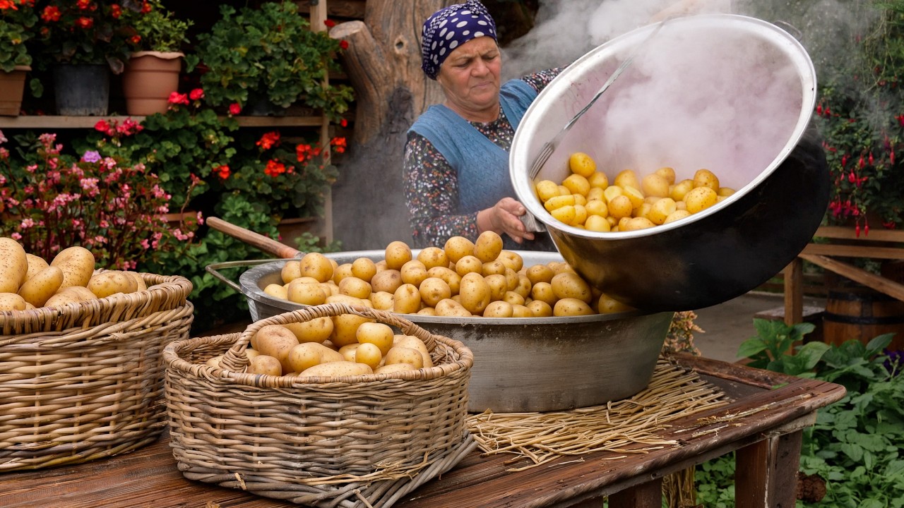 Rustic Stuffed Potatoes – A Traditional Countryside Recipe 🥔🥩 Rustic Stuffed Potatoes – A Traditional Countryside Recipe 🥔🥩