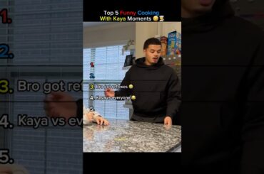 Top 5 Funny Cooking With Kaya Moments Pt.2 (The Panic Was Real!) 🤣👨‍🍳