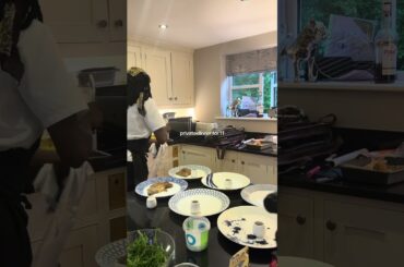 Table for 11 bts #privatechef #cooking #food