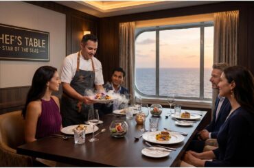 Star Of the Seas We Tried the Chef Table and Balloon Drop