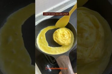 HOW TO COOK EGG LIKE A PRO? #pov #asmr #cooking #scrambledegg #friedegg #omelette