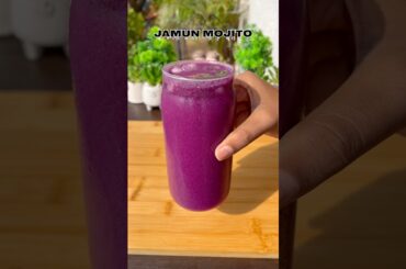 Jamun mojito #shorts #recipe #drink #jamun #mojito #shortsfeed #trending #viral #refreshing #cooking