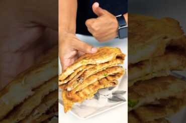 Egg Bread Omelette 🍳 ||#shortvideo #asmr #egg #cooking #trending #ytshorts #recipe #breadomelette