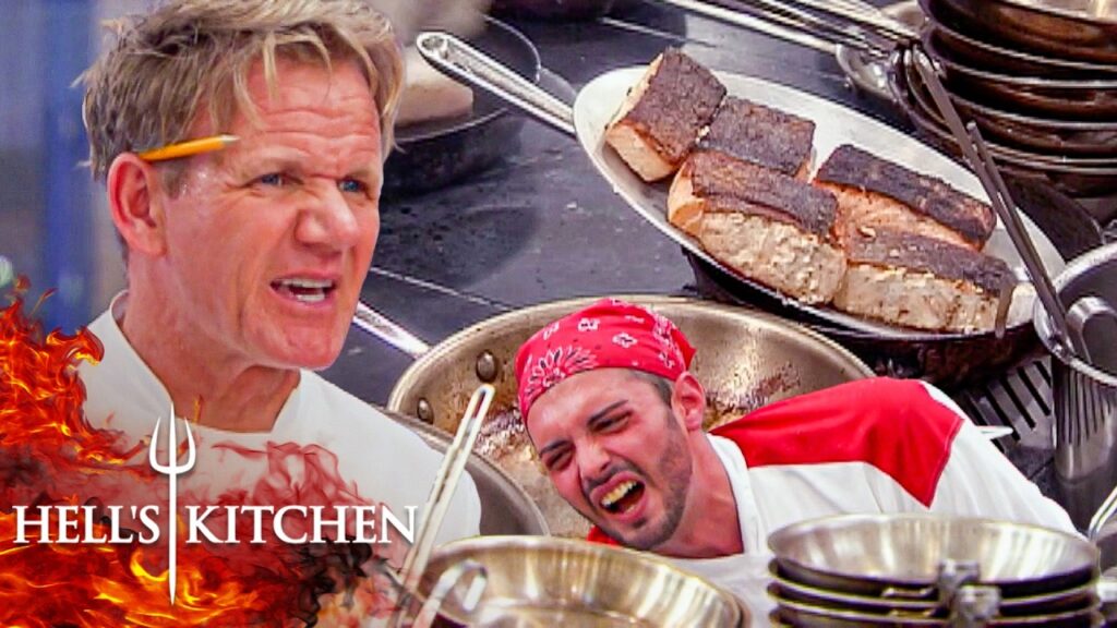 Chef Ramsay Loses His Mind Over a Tray of Overcooked Salmon | Hell’s Kitchen