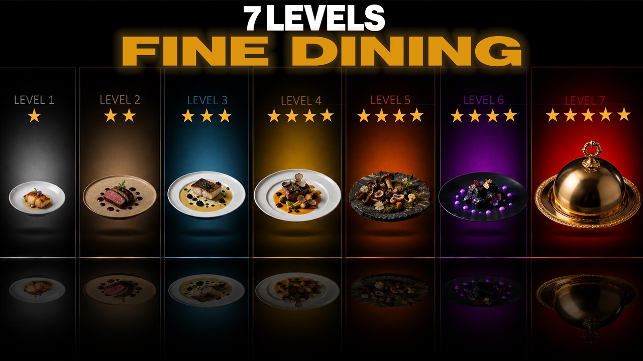7 Levels of Fine Dining Explained In 11 Minutes 7 Levels of Fine Dining Explained In 11 Minutes