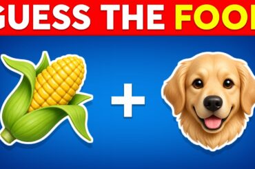 Guess The Food By Emoji? 😋 Food Emoji Quiz Challenge | Quiz Dino