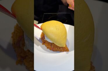 What I expect when I order omurice🍳 #japanesefood #cooking #大好物は高カロリー