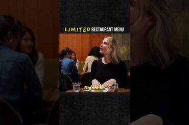 Ordering from a popular restaurant