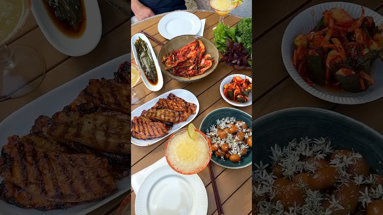 Cooking Korean Food for my Danish In Law’s Cooking Korean Food for my Danish In Law's