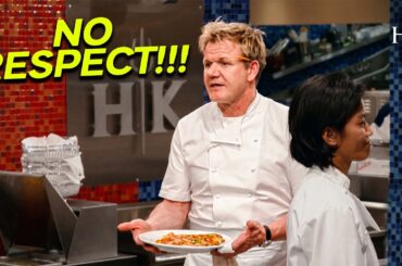 Chef Ramsay Hates Square Pizzas: They Do Not Belong in Fine Dining | Hell's Kitchen USA