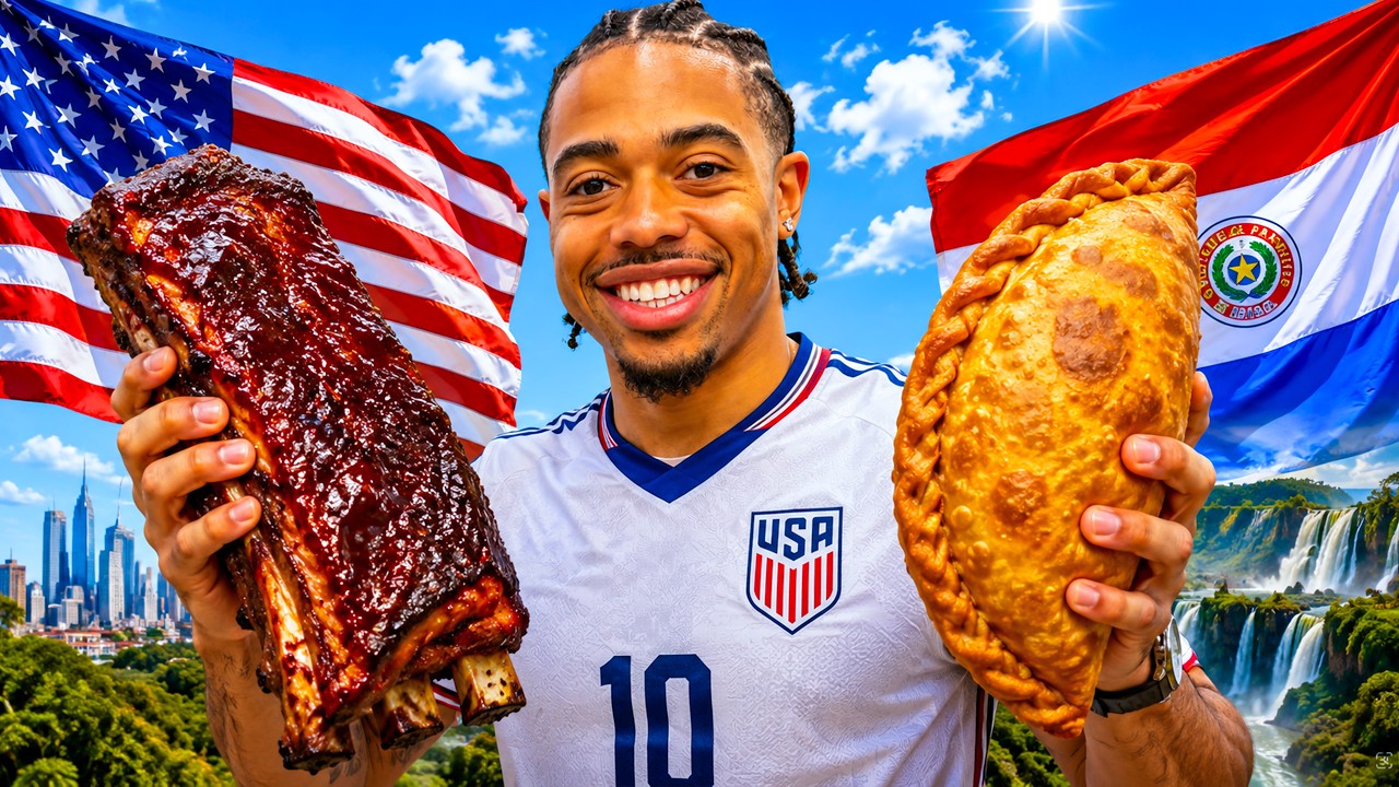 Trying VIRAL World Cup Food: USA VS Paraguay Trying VIRAL World Cup Food: USA VS Paraguay
